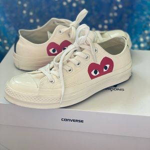 Comme des Garçons converse play